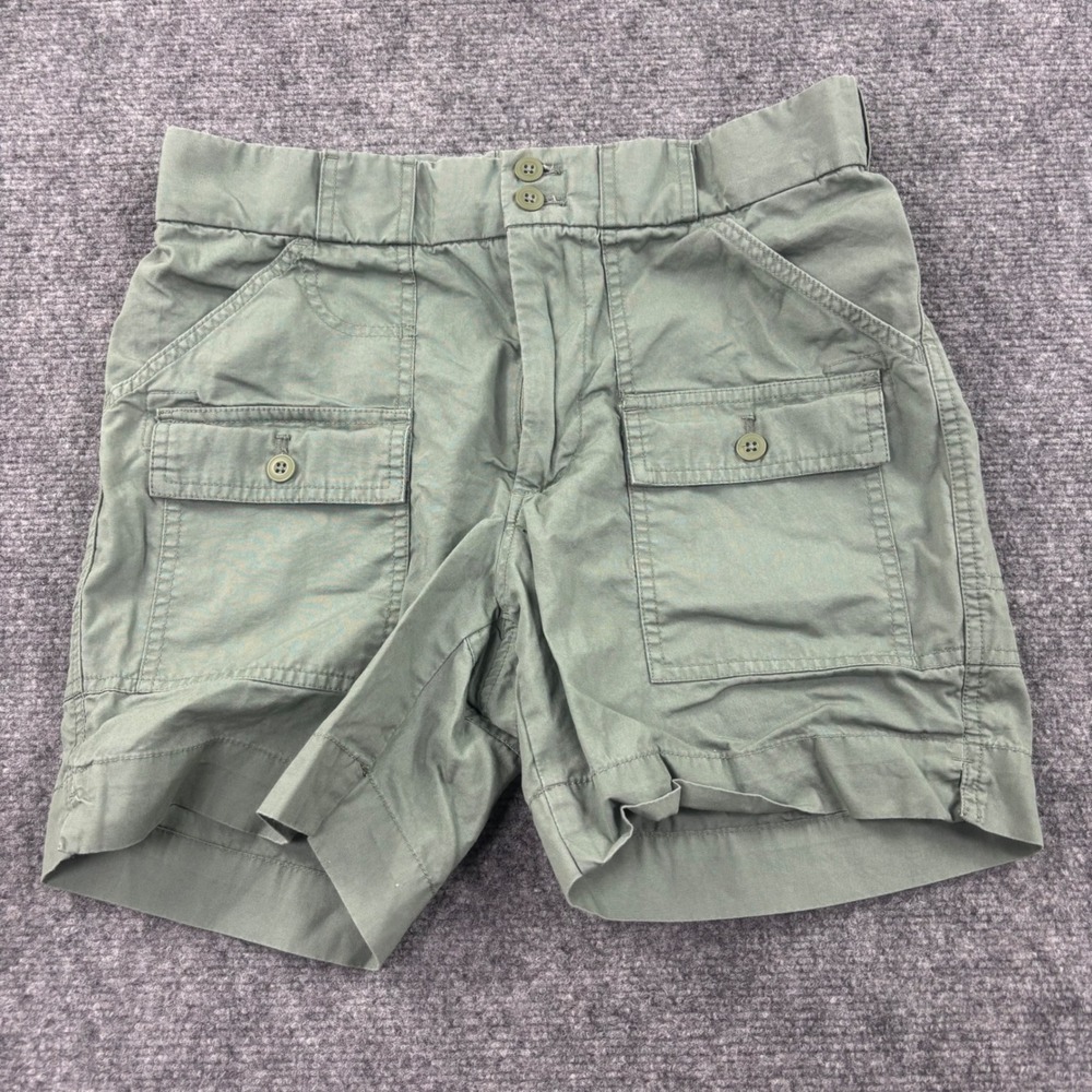 Uniqlo x Michael Bastian Cargo Shorts 27-30W Small Green Cotton Utility Men's